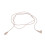 10Pcs 2pin Hearing Aid Cable PVC 75cm High Temp Resistant Wire 9