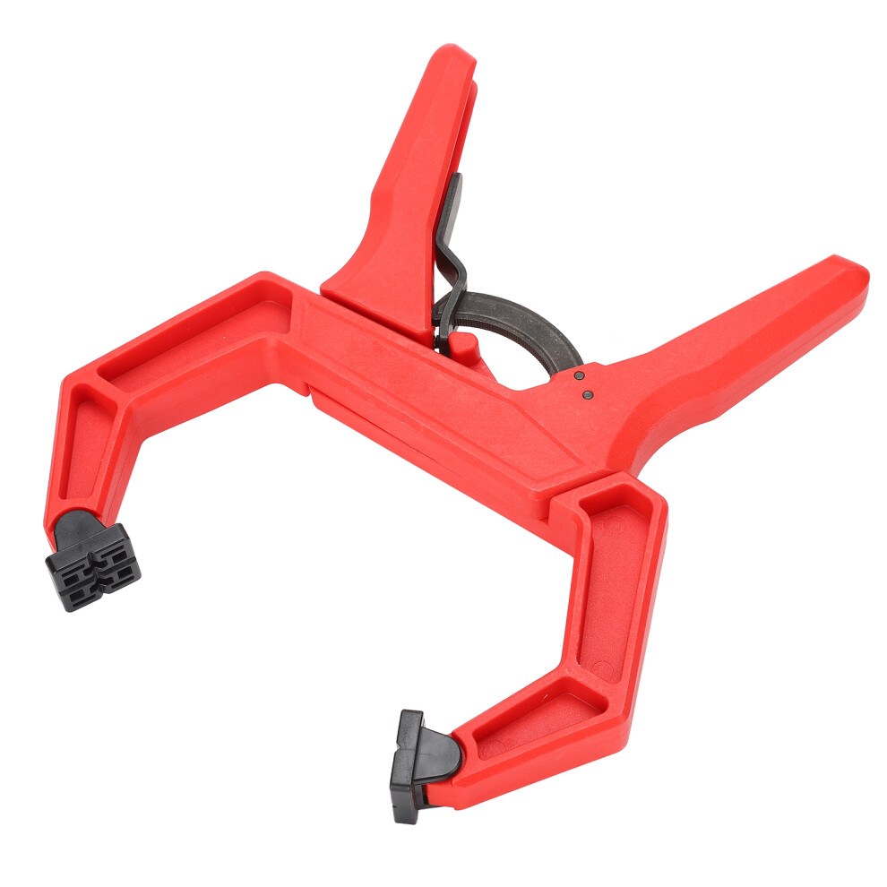 Spring Clamp 4In Quick Release C-Handle Woodworking Fixture, 15Kg Grip 7661382352021