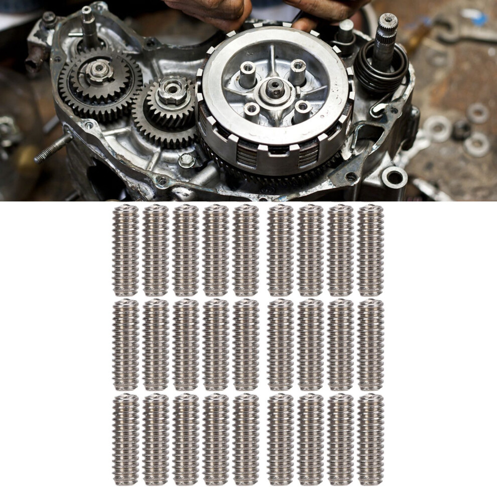 50Pcs M2x6 A2â70 Stainless Steel Grub Screws Set For Mechanical Use 9441382334337