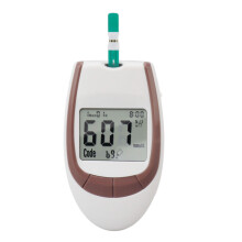 Kit de Moniteur de Glycémie avec 50 Bandelettes de Test, Échantillon de 0,8 µL, Test de Sucre Sanguin Précis
