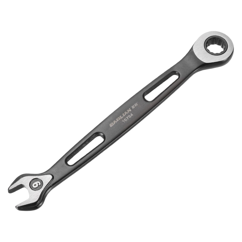 Ratcheting Combination Wrench 9Mm Metric 12Point Crv Electrophoresis Doublebox Ratchet Wrench 72Tooth 5Degree Swing 9199774995955