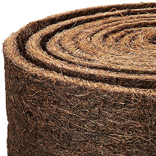 Bosmere Border Protection Edging Weed Mat, 10' x 9" Wide, Brown 2
