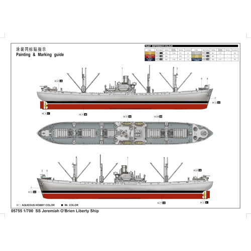 Trumpeter Plastic Model kit,Various,TSM-5755 1