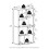 Furinno Daly 7-Cube Irregular Cubes Bookcase, Bookshelf, Storage Organizer, Amber Pine 2