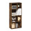 Furinno Daly 7-Cube Irregular Cubes Bookcase, Bookshelf, Storage Organizer, Amber Pine 5