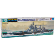 TAMIYA 31615 1:700 British Prince of Wales Battles.WL, Model Making, Plastic Kit, Crafts, Hobby, Gluing, Plastic Kit, Multi-Colour