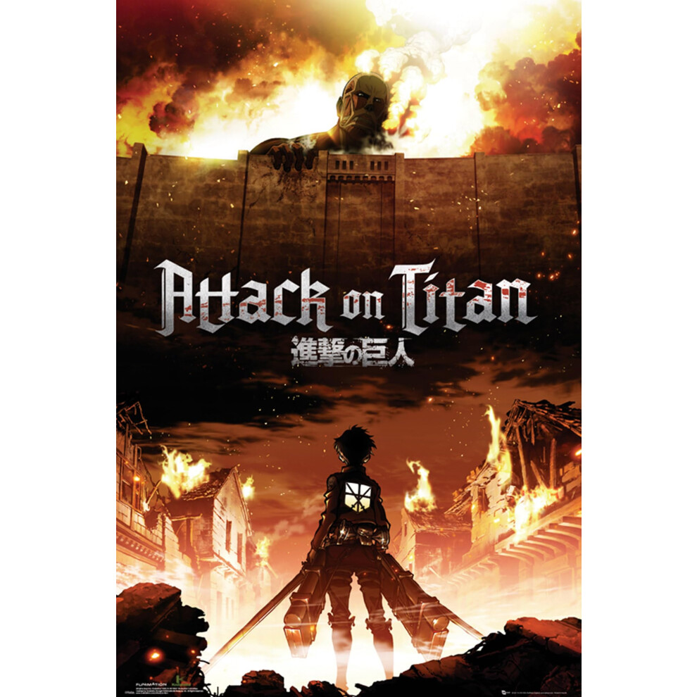 Gb Eye Fp3463 Key Art, Maxi (61 X 91.5Cm), Attack On Titan Poster