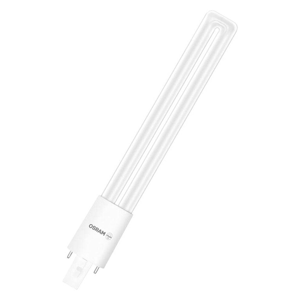 Osram Dulux S11 Led Lamp For G23 Base, 6 Watt, 630 Lumen, Warm (3000K), Replacement For Conventional 11W Dulux Lamp White