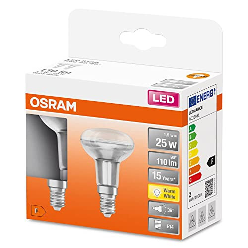 OSRAM Osram LED Bulb, 1.5 W, White 2