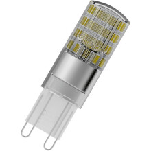 OSRAM LED pin lamp with G9 socket, warm white (2700K), 12V low voltage lamp, 2.6W, replacement for conventional 30W lamp, double pack