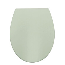 AQUALONA Premium Thermoplastic Toilet Seat - Soft Close - Hardwearing Seat with One Button Hinge Release - Oval Shaped - Click, Lift & Clean