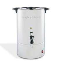 Morphy Richards 20L Stainless Steel Tea Urn, 80 Cup Instant Hot Water Dispenser, Fast Boil, Boil Dry Protection, Auto Reset, Internal Temp Control,