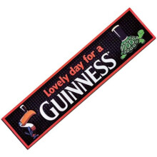 Carrolls Irish Gifts Guinness PVC Bar Mat