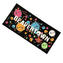 Beavertown Large Black Rubber Bar Runner | 50x24cm