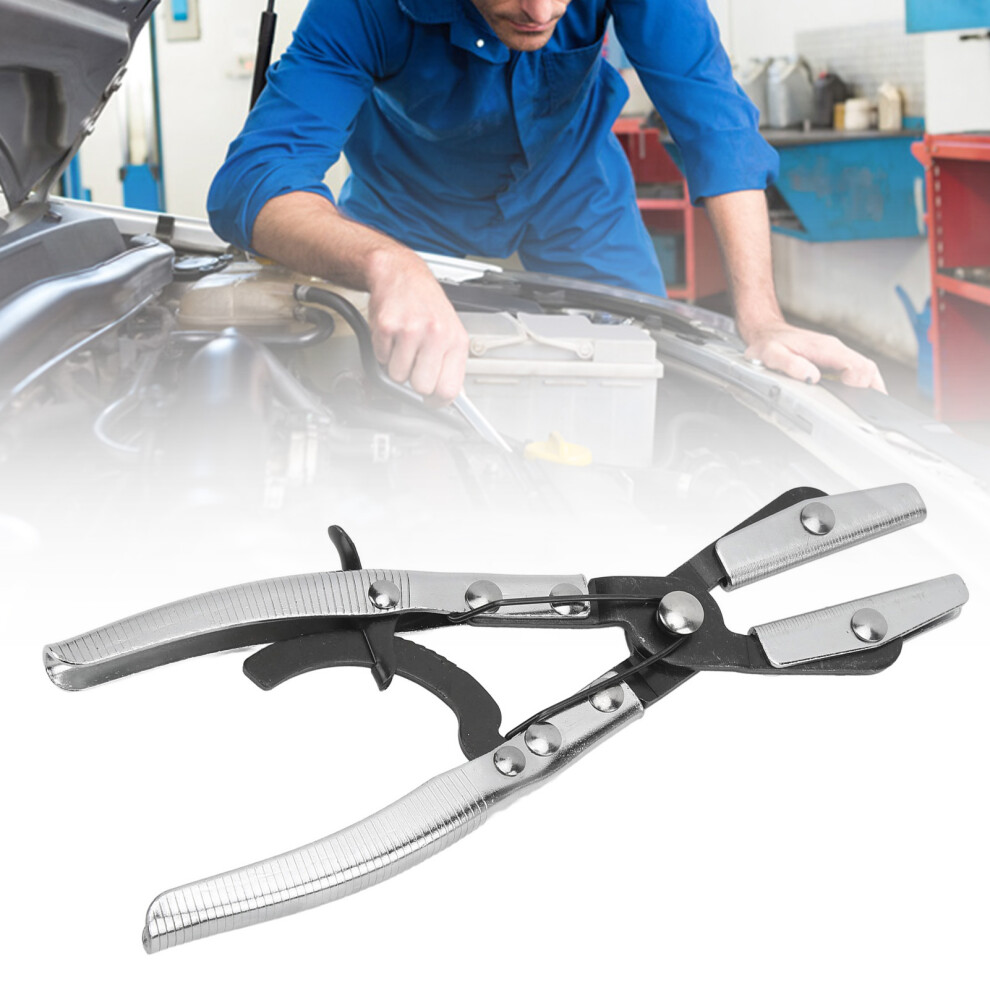 10In Hose Pinch Off Pliers Ratcheting Swiveling Jaws For Automotive Pipes 9381375182012