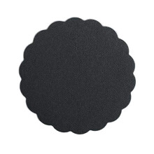 500 Airlaid Glass Coasters Round for Glasses 9 cm Diameter Fabric-Like Coasters Drink Coasters Fabric Look Wedding Catering Hotel Premium Quality