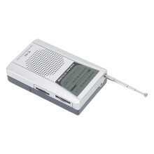 Pocket AM FM Transistor Radio 5W Speaker Battery Powered Emergency Home Radio