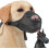 Muzzle for Dog Breathable Mesh Soft Adjustable AntiBark Muzzle for Training and Safety Licking Prevention 4