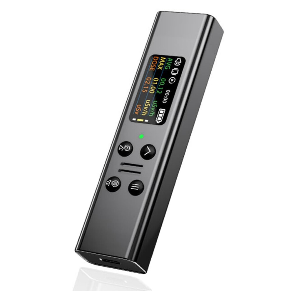 Geiger Counter Handheld Aluminum Alloy Portable Nuclear Radiation Detector Dosimeter Radioactivity Tester 9382693132970