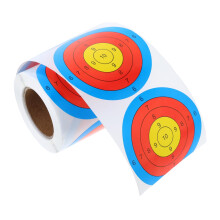 76mm Fluorescent Shooting Target Stickers 200Pack Adhesive Dots For Target Practice GlowInTheDark Range Accessories