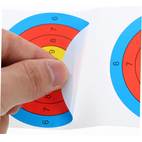 76mm Fluorescent Shooting Target Stickers 200Pack Adhesive Dots For Target Practice GlowInTheDark Range Accessories 1
