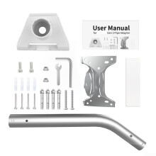 Roof Mounting Bracket Kit for Gen 3, Adjustable Straight Tube, Elbow Pipe, Robust Support
