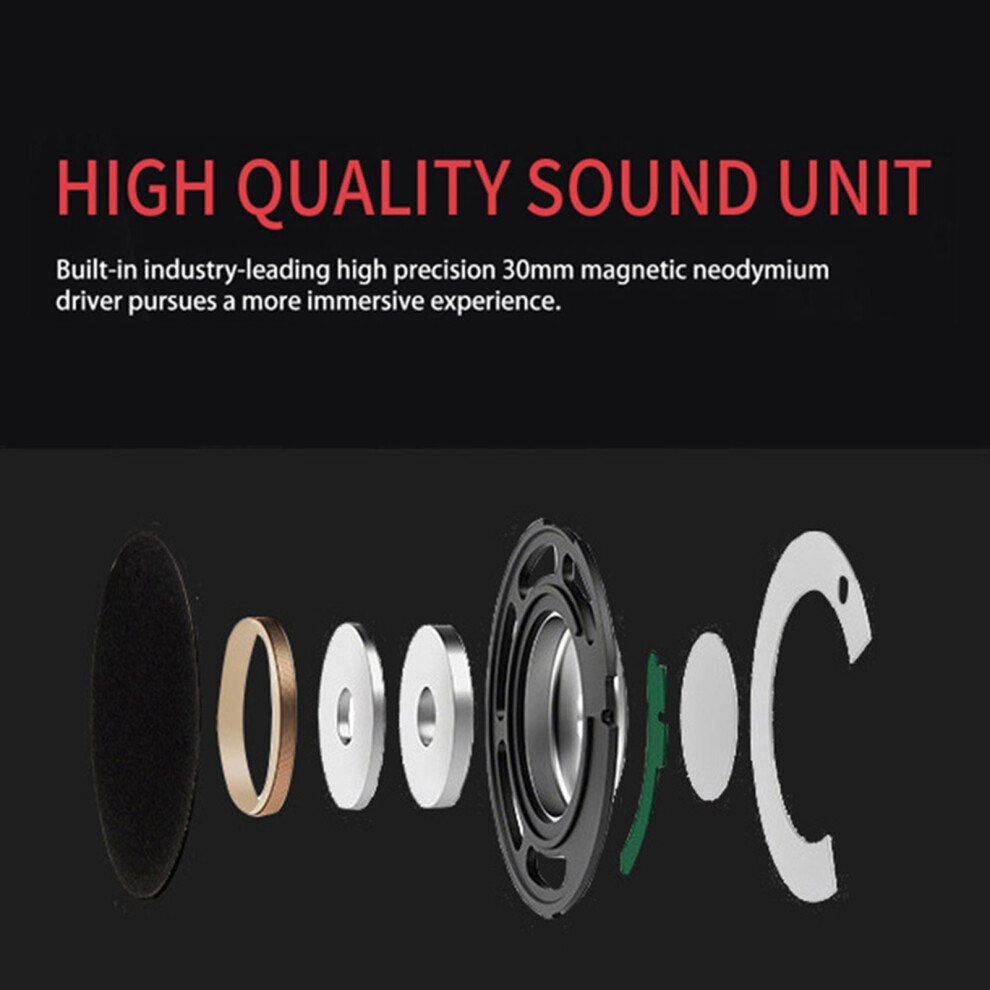 Gaming-Headset, Over-Ear-Kopfhörer Mit Kabel Und 7592057322004