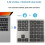 Wireless Bluetooth Number Pad 35 Keys Dual Mode 2.4G Numeric Keypad for Laptop and Tablet 3