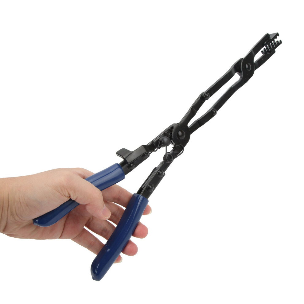 Universal Long Hose Clamp Plier Metal Grip Cross Cut Tip Automotive Maintenance 4291375186826