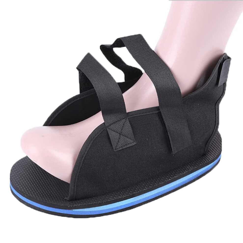 Open Toe Plaster Cast Shoe Gypsum For Foot Fracture Recovery Footwear Size Adjustable Left Right Surgical Fixed