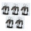 Target Shooting Paper Sheets 5 Pcs For Head Chest Ring Targets Realistic Hostage Scenario Training Backyards Ranges 1