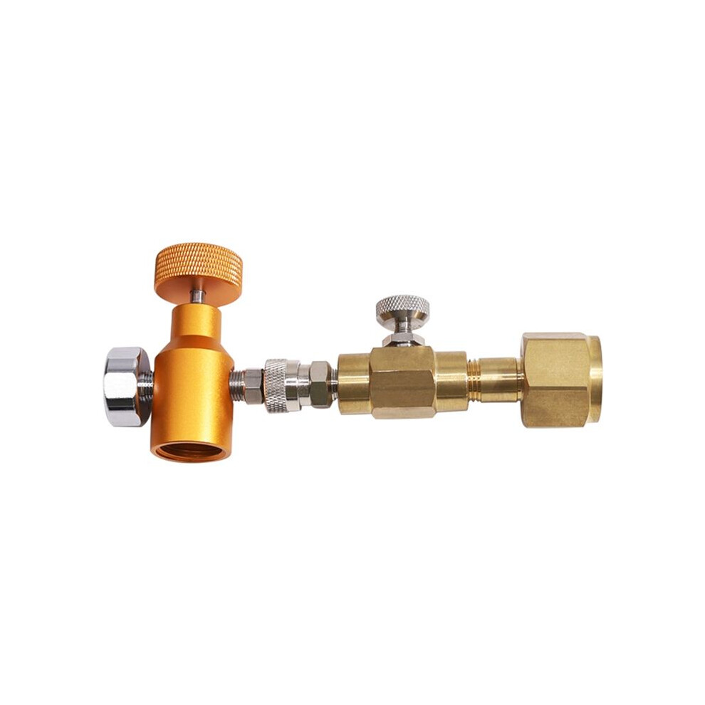 Soda Water Co2 Adapter Carbonator Refill Fill Station For Co2 Cylinder Tank Bottle Replacement For Tr21-3 To Cga320 4762825956196