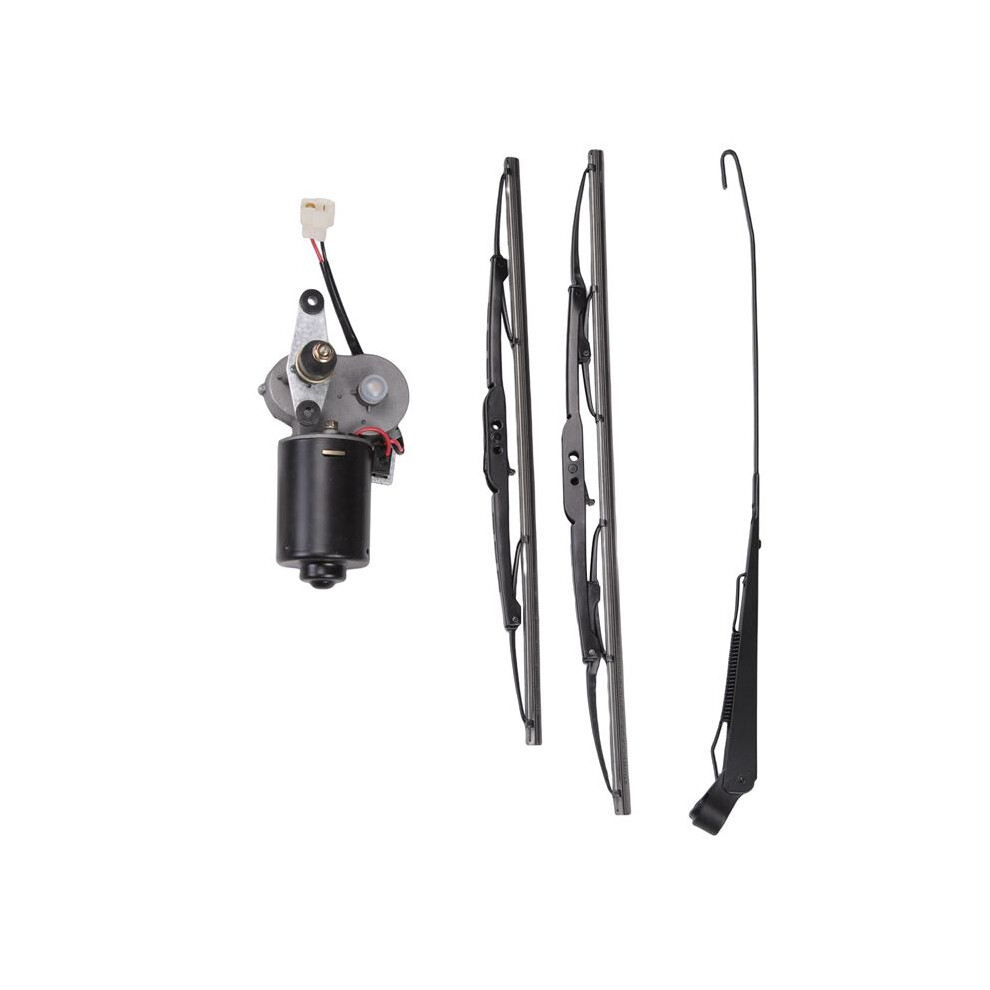 1 Set Dc12v 30W Universal Utv Electric Windshield Wiper Motor Kit Wiper Assembly For Ranger Rzr 900 6031973607822