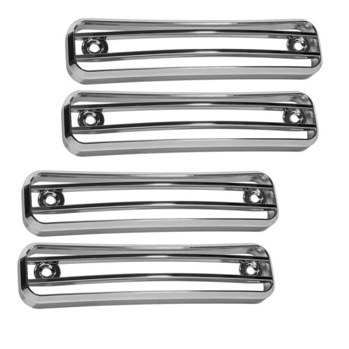 Side  Guard Trim Side Light Protector Cover for  H2 2003-2009 Accessories - 4 Pack