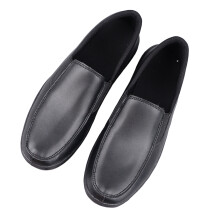 Chaussures femmes en Cuir PU noir sans lacets, taille 38, décontractées et sportives