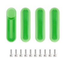 Wheel Cover Protective Shells Reflective Stickers for  M365/Pro/Pro 2/1S/3 Electric Scooter Accessories Green