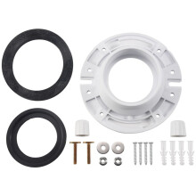 3-In-1 Combo RV Toilet Seal and Flange Kit - Perfect Fit for Residence Models