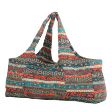Yoga Mat Tote Large Oversized, Breathable Ethnic Style Luggage Bag For Yoga Mats And Fitness Clothing Travel