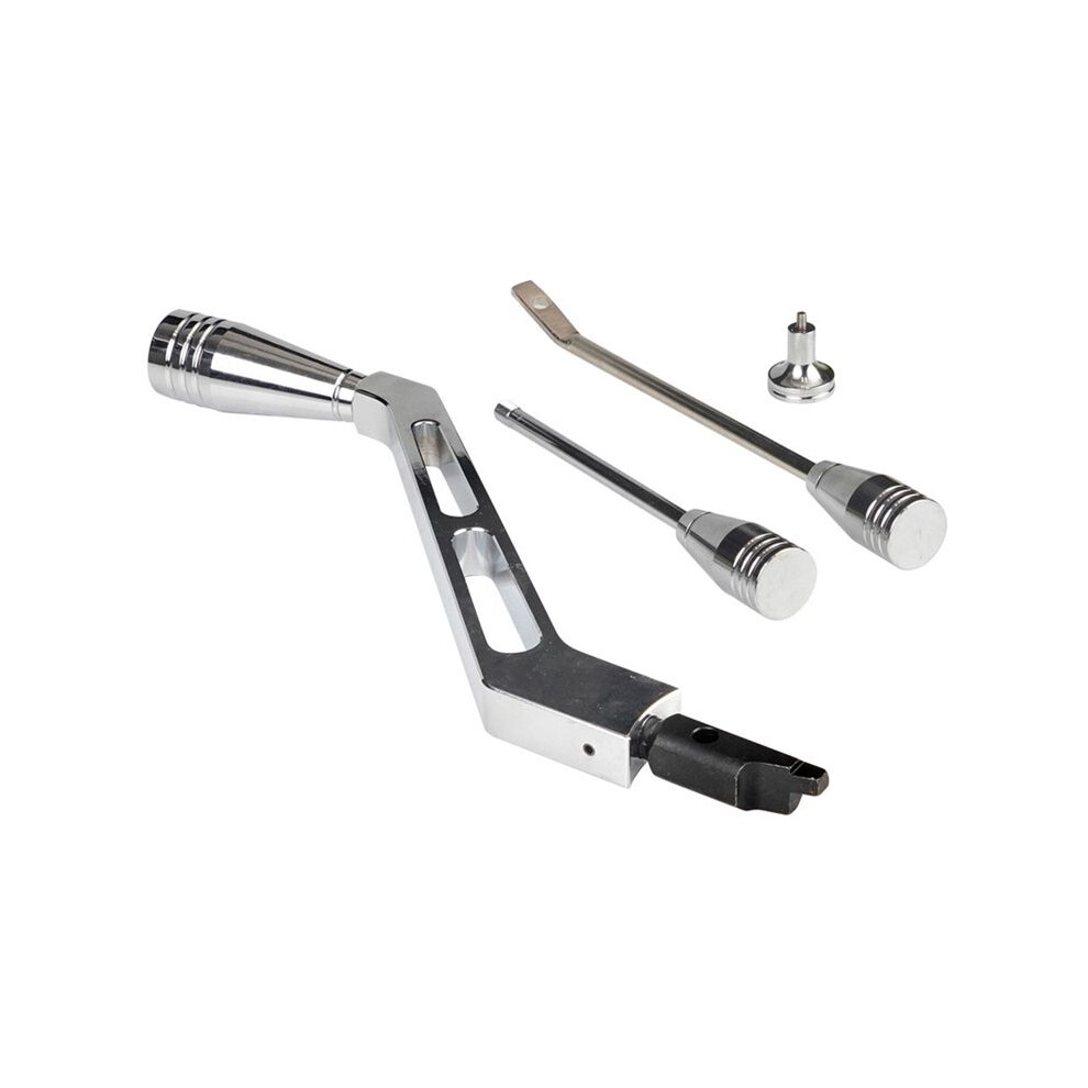 Car Accessory Shifter Lever Turn Signal Hazard Boots Tilt Kit For 1967-1994 Silver 6031552482888