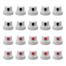 Spray-Paint Caps Fit Female Cans,Flat Jet Caps Spray-Can Nozzle-Calligraphy Spray-Paint Nozzles Spray-Paint Tips-20pcs