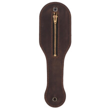 Nieuw Leren Racket Boston Coin Coin Pocket Dik Leer Heren en Dames Verdediging Multifunctionele EDC-Opslag