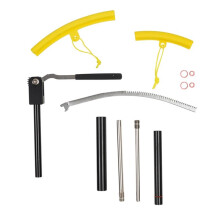 Kit di Attrezzi per La Sostituzione Degli Pneumatici per Moto da , Enduro e Moto da con Ruote da 16 A 21 Pollici, Dotato di Assi da