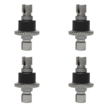 4X Engranaje Diferencial Delantero y Trasero de Metal Mejorado para MJX H16H H16E H16P 16420Y RC Cars RC Trucks Parts