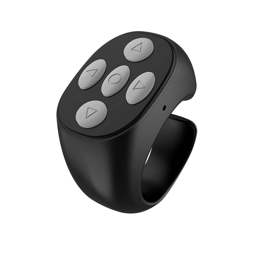 Fingertip Wireless Bluetooth Remote Control For Phone Tablets Kindle Page Turner Scrolling Rings Rechargeable 9382693268495