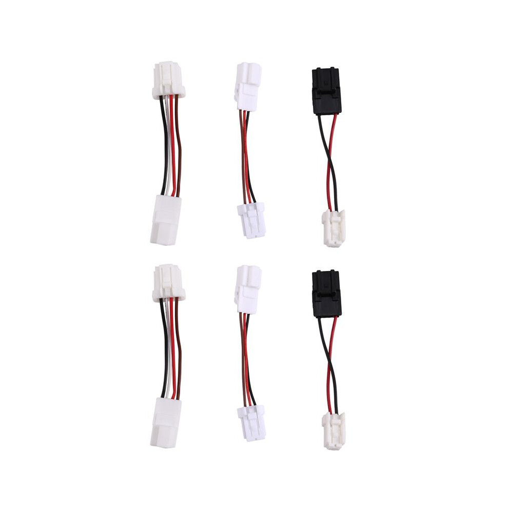6X Car Rear Taillight Adapter Harness For 240Sx Kouki Pnp S13 2.4L 1990-1993 6134228494663