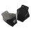 Leather Skates Toe Guards  2 Pcs, Replaceable Toe Covers For Roller Skates, Protective Caps, Black 1