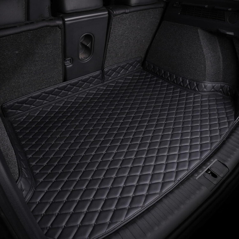 Car Leather Boot Mats For Honda Jazz Crosstar Hybrid 20232025 All Weather Cargo Tray Antiscratch Waterproof Floor Guard 9347817430196