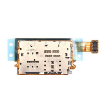 Outer Glass Lens Micro SD Card & SIM Card Reader Flex Cable for Galaxy Tab S3 9.7 Inch / T825 Replacement Lens Assembly