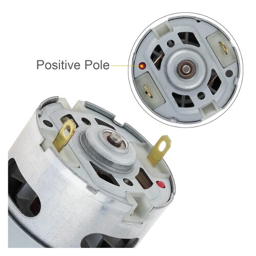 RS550  Torque DC Motor 21V  Speed Low Noise Replacement for Cordless Drill Driver 2