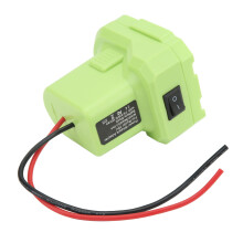 Batterieadapter Konverter 14AWG mit Schalter für P108 P107 P102 P103 Elektrowerkzeuge
